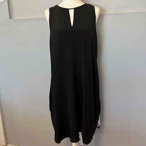 Eileen Fisher Black Silk Dress